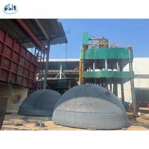 China Industrial Clad Corten Steel Hemispherical Tank Heads In Spherical Pressure Vessel Construction on sale