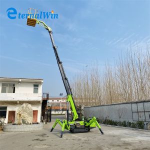 China AC Electricity 12m 240kg Crawler Spider Man Lift Driven by Diesel Engine on sale