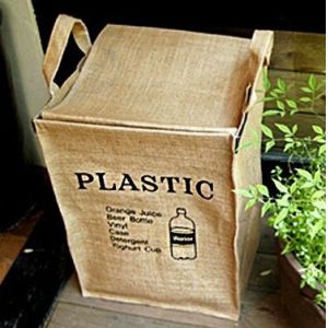 Private Label Portable Foldable Storage Woven Laundry Jute Basket Bin,Cotton