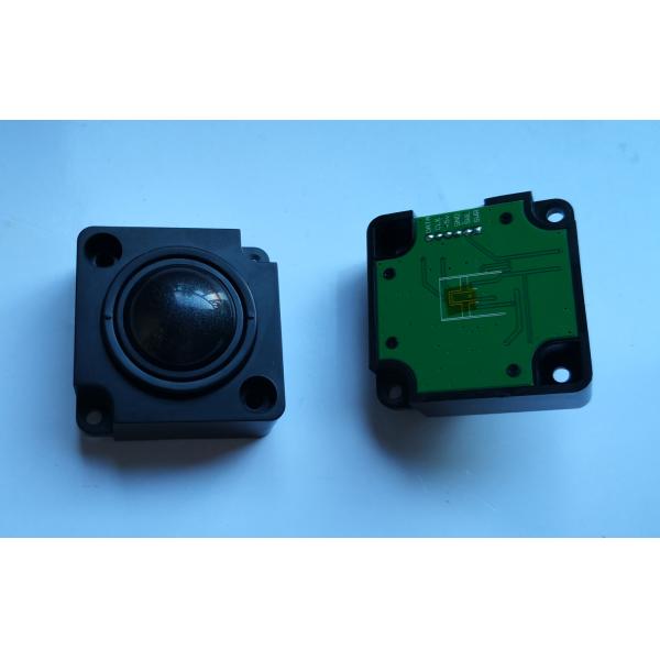 25.mm Black Optical Trackball Module With Quadrature Output for IPC