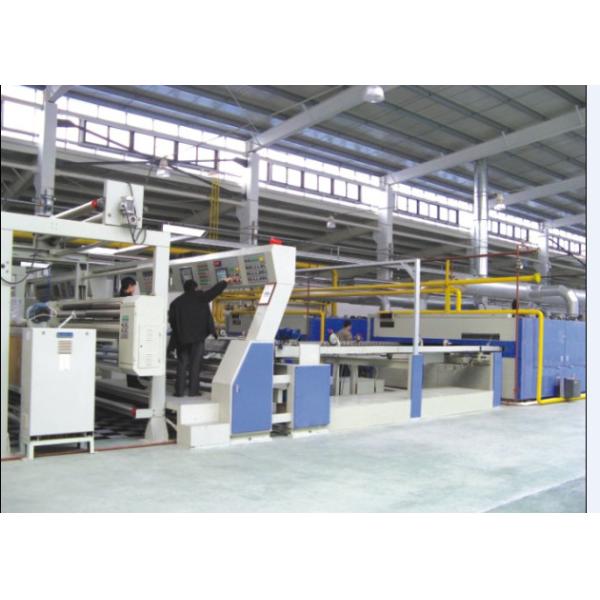 Air / Water Cooling Hot Air Stenter Machine For Artificial Fur Carpets Coating