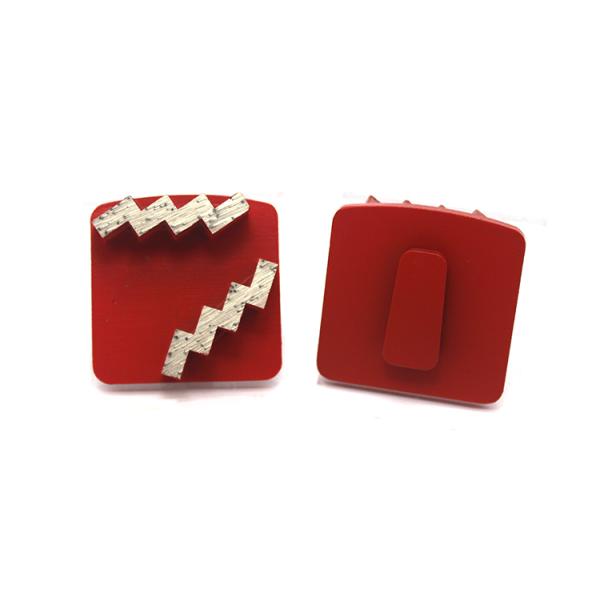 Redilock Hexagon Diamond Grinding Shoe Concrete Floor Polishing Pad Tools For Husqvarna grinding machine