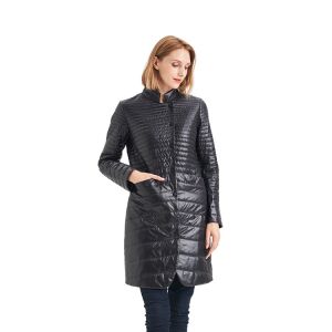 China FODARLLOY Winter women's mid-length loose down padded jacket ladies to keep warm 2022 new on sale