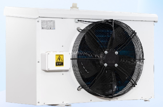 Improved Air Disturbance and Heat Exchange Capacity in Cold Room Condensing Unit