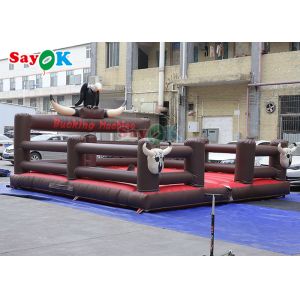 Commercial Pattern Inflatable Arena Mechanical Bull Mattress Inflatable Game