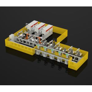 Cheap Single-phase AC220V 50Hz Motor Stator Production Line Automated Flat Wire Winding Machine for sale