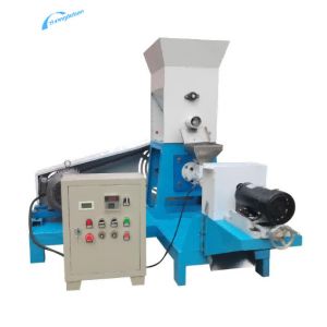 Customized Fish Feed Extruder Machine With Heating And Puffing Functions 40