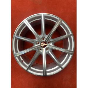 Cheap 66.5 Hole ET24 Forged Alloy 19 Inch Multi Spoke Wheels Grey for sale