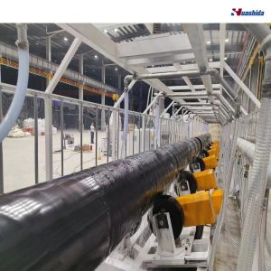3lpe Fbe Pipe Poroduction Line Petroleum / Natural Gas / Water Pipeline