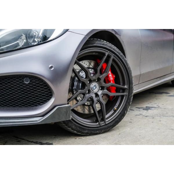 Front Big Brake Kit 6 Piston Caliper With 378*32 Mm Rotor BBK Auto Brake System For Mercedes Benz C200 19 Inch Car Rim