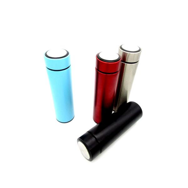 SUS 304 Stainless Steel Thermal Flask Wide Mouth Skinny Soft Touch Surface