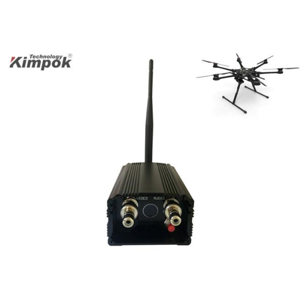 Quality BNC UAV Video Link 10km Wireless AV Transmitter for Analog Camera 2000mW Power wholesale