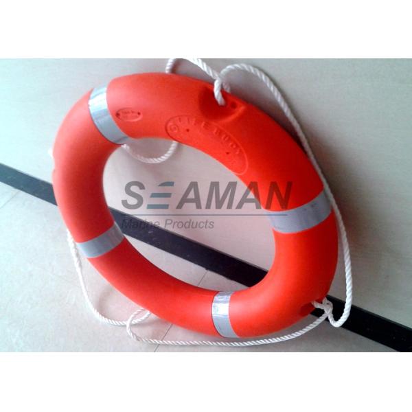 4kgs 720mm CCS / EC Cert Life Preserver Ring Marine Lifebuoy With Rescue Line Reflective Tape