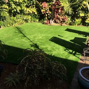 40mm 125 Stitches/M Green Landscape Artificial Grass In PP Material Used For