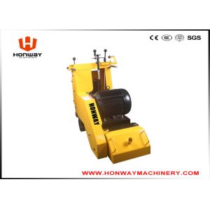 Yellow Floor Scarifying Machine , Concrete Floor Leveling Machine Long Using