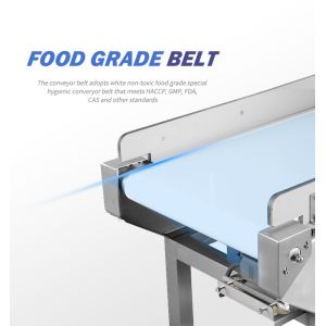 Factory Assembly Line Conveyor Cooked Food Coffee Bean Food Metal Detector