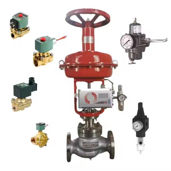 Chinese Control Valve And ASCO Solenoid Valve With Flowserve LOGIX 520MD DIGITAL