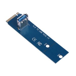 M.2(NGFF) to USB3.0 PCI-E Express Converter Adapter Miner Graphic Extender Card