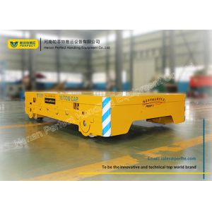 Metallurgy Industry Battery Operated Platform Trolley Buffer With Alarm Light