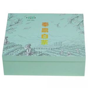 Stamping / Embossing Tea Storage Box , Custom Paperboard Boxes With Metal Tin