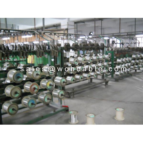 UL4478 XLPE Flat Ribbon Cable AWG26 AWG28 Crosslinked Polyethylene Irradiated 105C 300V