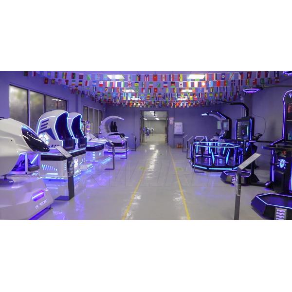 VR 360 Roller Coaster With Shooting Fun