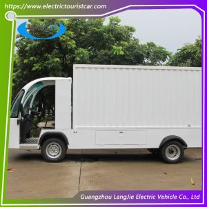 2 Seater Electric Cargo Van For Goods Loading And Unloading 900kg Electric