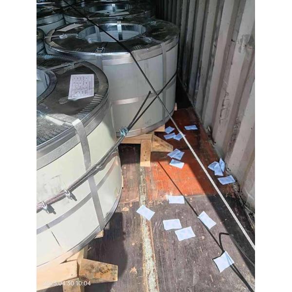 PPGL Steel Coil AKZO NOBEL PE SMP PVDF G300 G400 G450 G550 Top And Back 5+20um