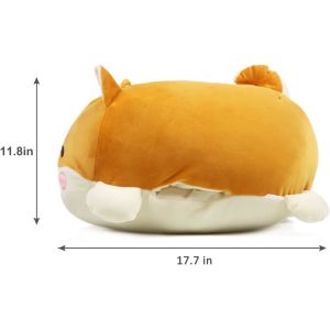 Shiba Inu Plush Pillow Stuffed Animal Cute Plush Toy Squishy Anime Corgi Plushie