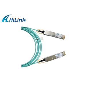 China QSFP-DD AOC 400G Multimode Active Optical Cable AOC 5M OM4 MMF AOC Cable on sale