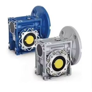 NMRV075 19mm 24mm 28mm Right Angle Worm Gear Reducer Double Reduction Gearbox