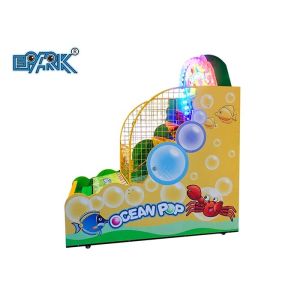 Amusement Park Coin Operated 180Kg Ocean Pop II Throw Ball Game For Children