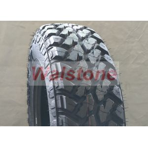 LT215 / 85R16 Aggressive Tread Pattern Mud Terrain Tyres Jagged Terrain