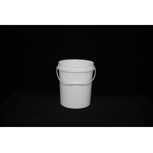 Round Plastic Storage Bucket With Leakproof Lid