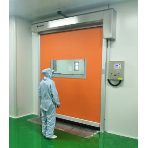 China Speed Roll Up Doors  Opening Up To 100 Inches Per Second for cleaning room on sale