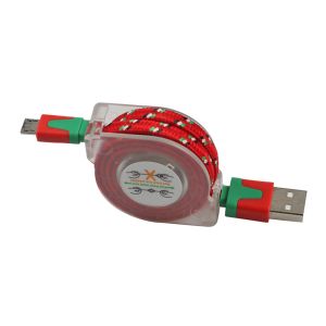 China 2018 Strong Braid Retractable Types Of Usb Cable to Micro Charger For Samsung on sale