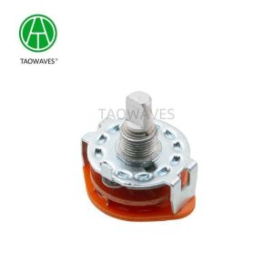 25mm Metal Shaft Rotary Route Switch Voltage Selector Switch Standard Compliance