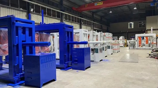 APG Clamping Machine with 24 or 36 Kv Lbs, 1000X1000mm Clamp Plate Size, and 22t