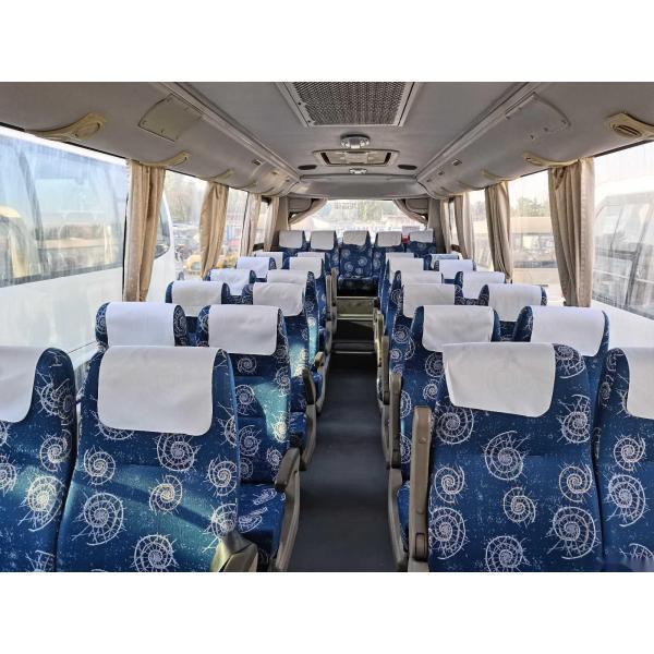 Used Coach Bus XMQ6771 30 Seats Cummins Rear Engine 132kw Left Steering Used Kinglong Bus
