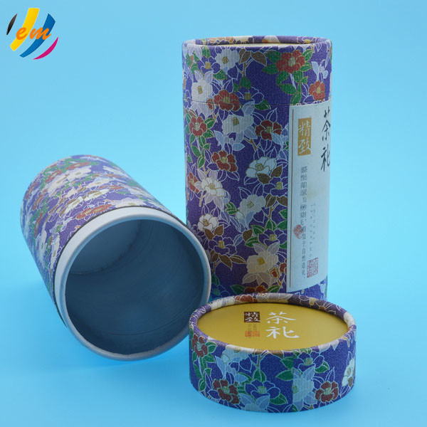 Quality Loose Tea Height 190mm CMYK Push Up Cardboard Tubes wholesale