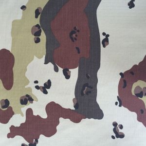 Plain Dyed 100 Cotton Camouflage Fabric Ripstop Print Custom Design
