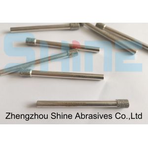 6mm Shank Diamond Plated Mandrels For Internal Grinding