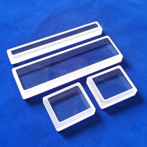 CNC high-precision customized transparent quartz frosted quartz parts