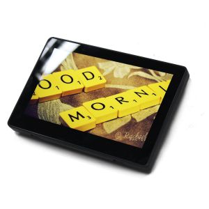 Android 7'' Inwall Mount POE Tablet PC RS232 RS485 GPIO For Security Control