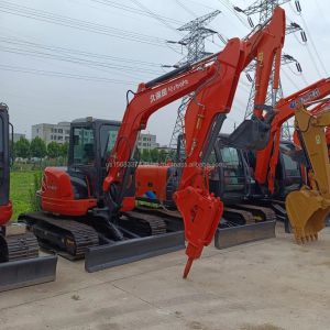 Used KUBOTA KX163 Excavator with Original Hydraulic Valve and 6TON Operating