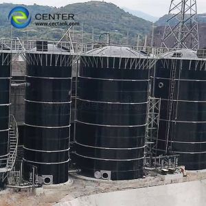 GLS Industrial Water Tanks As Drinking Water Storage Vertical Steel Liquid