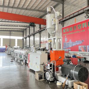 180kw PE Plastic Pipe Machine Water Supply Pipe Maker Machine