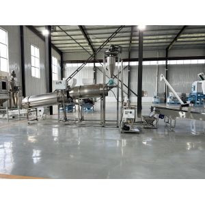 Low Temperature Pet Food & Fish Feed Extruder Machine Baking Processing with