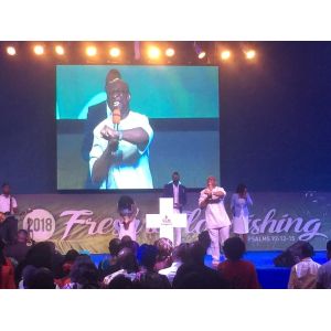 4 By 3 meters Church LED Screen High Refresh, Event Management LED Video Wall