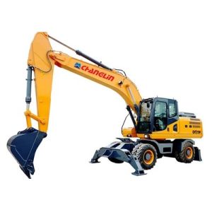 CHANGLIN GHT215W Hydraulic Excavator Machine Ergonomic Design For Operator
